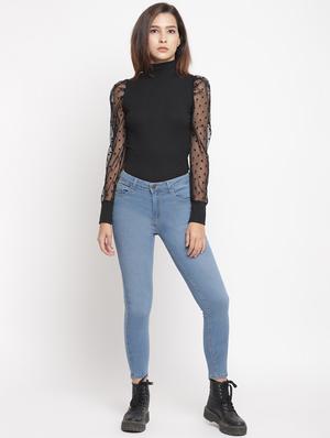 stone washed denim jeans - 17549064 - Standard Image - 4