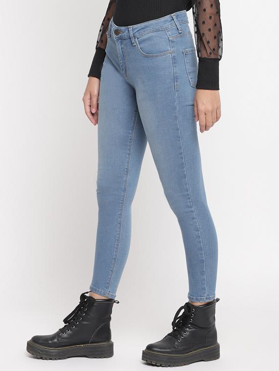 stone washed denim jeans - 17549064 - Zoom Image - 2