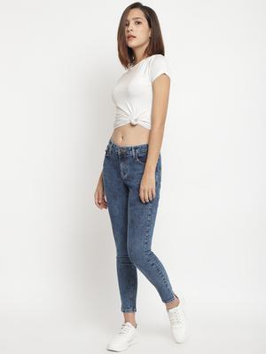 acid washed denim jeans - 17549065 - Standard Image - 4