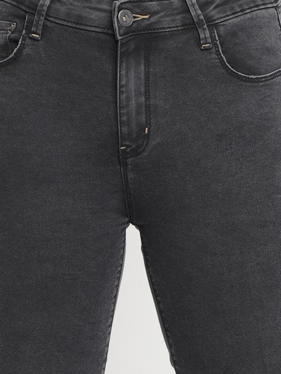 high rise stone washed jeans - 17549068 - Zoom Image - 5