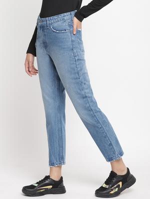 stone washed boyfriend jeans - 17549069 - Standard Image - 2