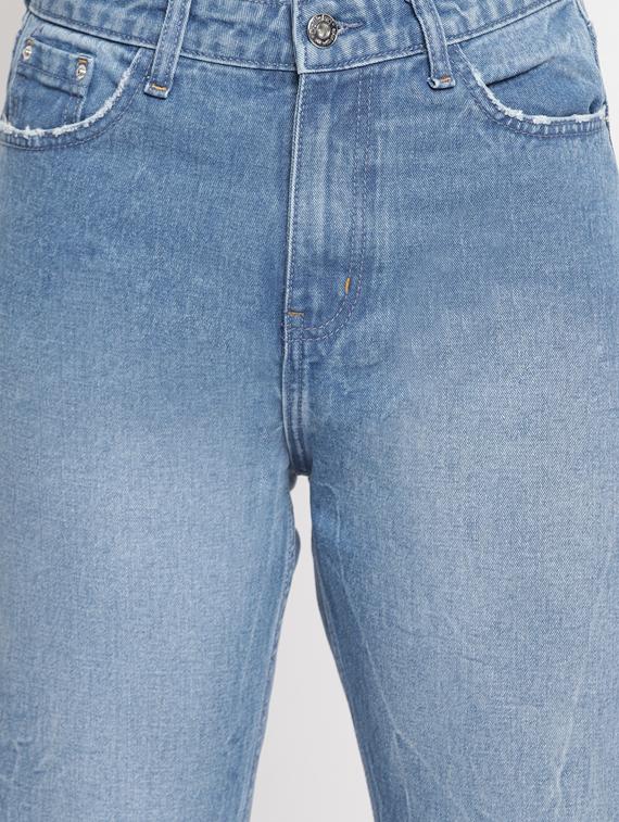stone washed boyfriend jeans - 17549069 - Zoom Image - 5