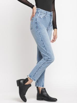 stone washed denim jeans - 17549071 - Standard Image - 2