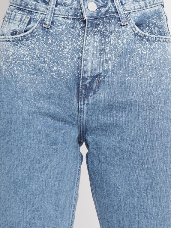 high rise stone washed jeans - 17549073 - Zoom Image - 5