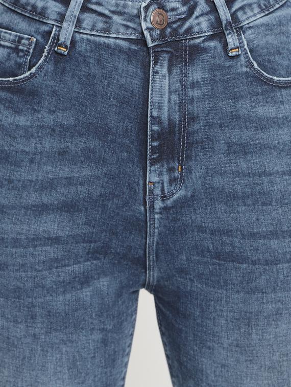 high rise stone washed jeans - 17549075 - Zoom Image - 5