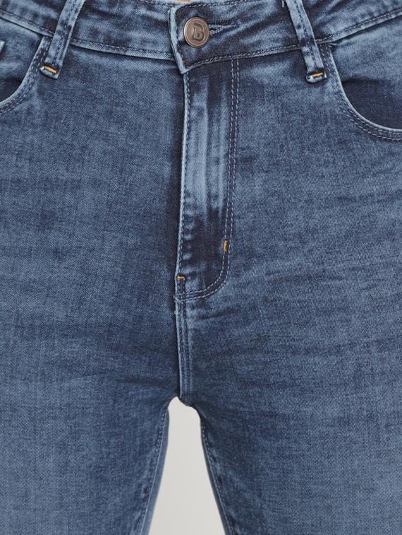 high rise stone washed jeans - 17549076 - Zoom Image - 5