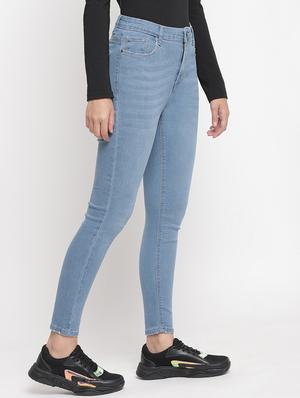 high rise denim jeans - 17549077 - Standard Image - 2