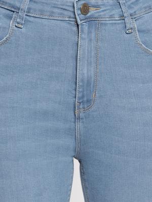 high rise denim jeans - 17549077 - Standard Image - 5