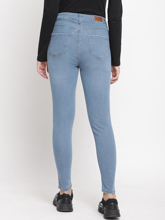 high rise denim jeans - 17549077 - Zoom Image - 3