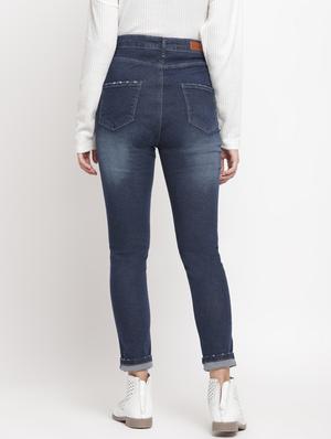 stone washed denim jeans - 17549078 - Standard Image - 3