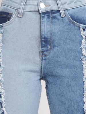 frayed detail denim jeans - 17549083 - Standard Image - 5