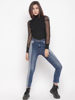 stone washed denim jeans - 17549084 - Standard Image - 4