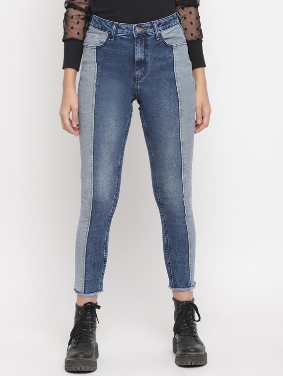 stone washed denim jeans - 17549084 - Zoom Image - 1