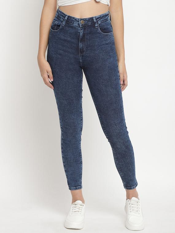 high rise denim jeans - 17549087 - Zoom Image - 1