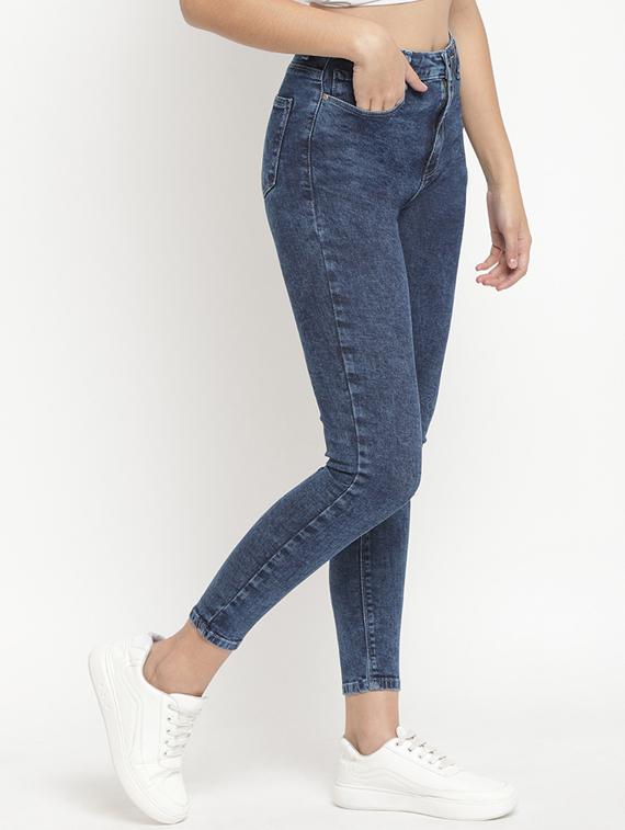 high rise denim jeans - 17549087 - Zoom Image - 2