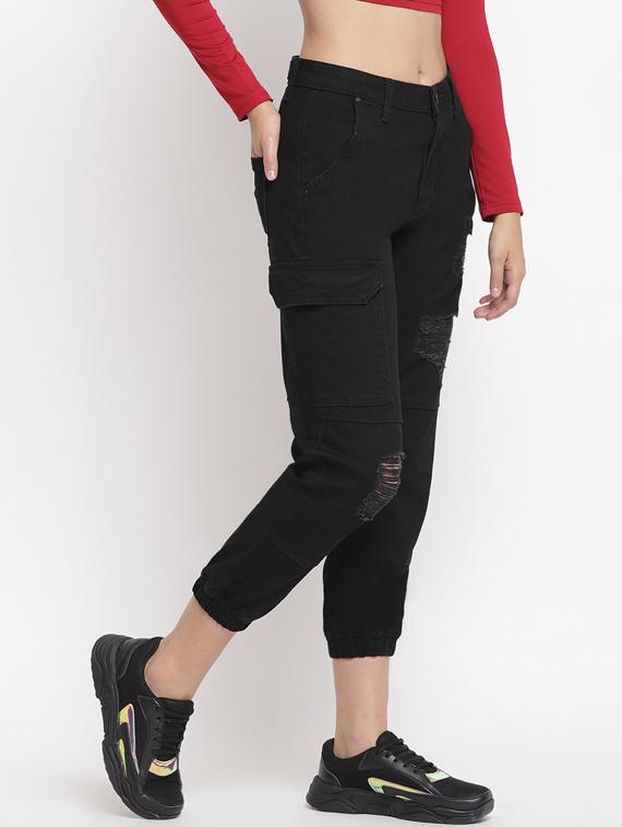 mid rise jogger jeans - 17549089 - Zoom Image - 2