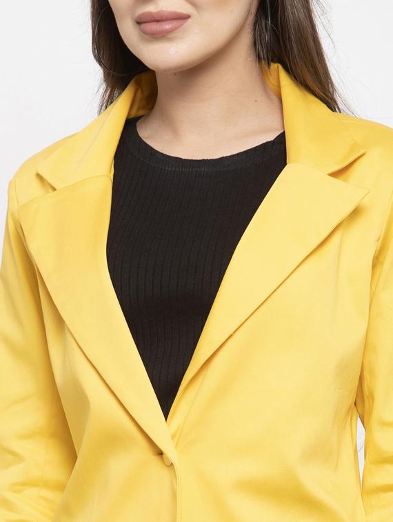 lapel neck casual blazer - 17549103 - Zoom Image - 5
