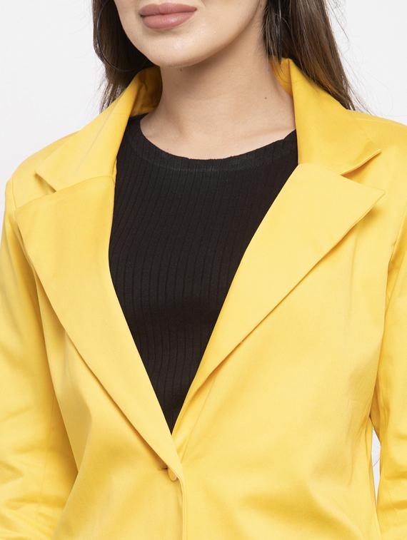 lapel neck casual blazer - 17549106 - Zoom Image - 5