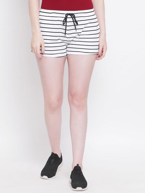 drawstring waist sports shorts - 17549113 - Standard Image - 1