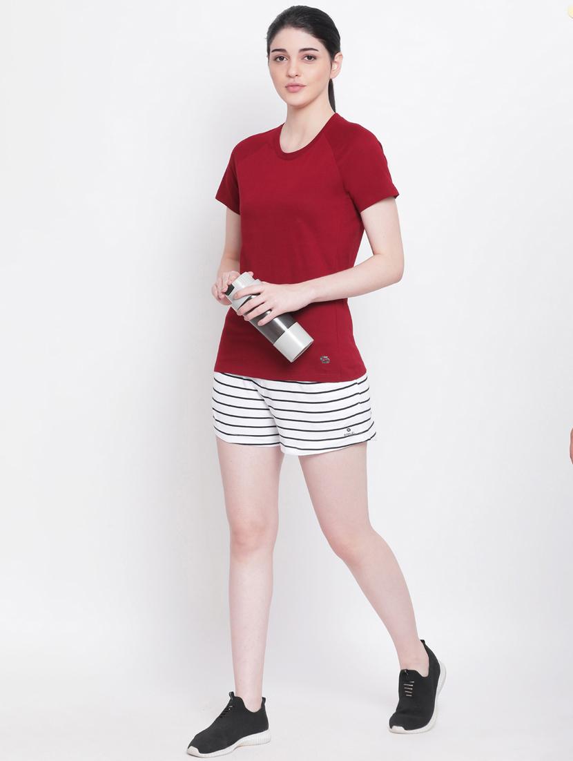drawstring waist sports shorts - 17549113 - Zoom Image - 4