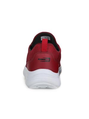 maroon lace up sport shoe - 17549188 - Standard Image - 3