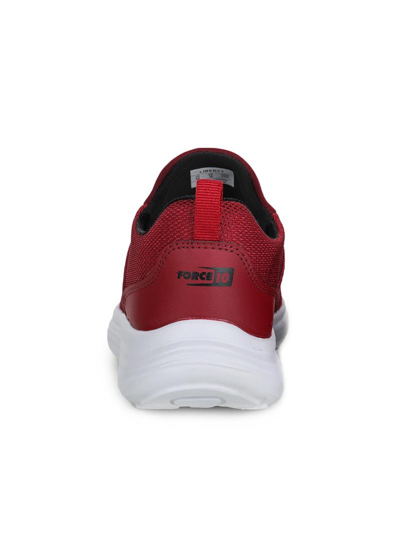 maroon lace up sport shoe - 17549188 - Zoom Image - 3