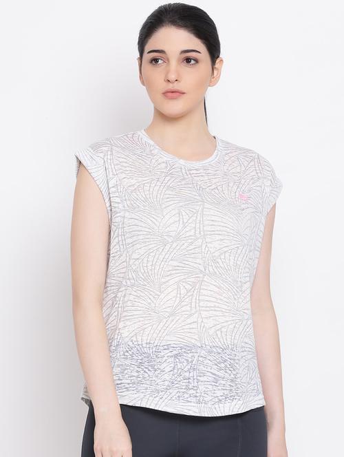 round neck printed tee - 17549353 - Standard Image - 1
