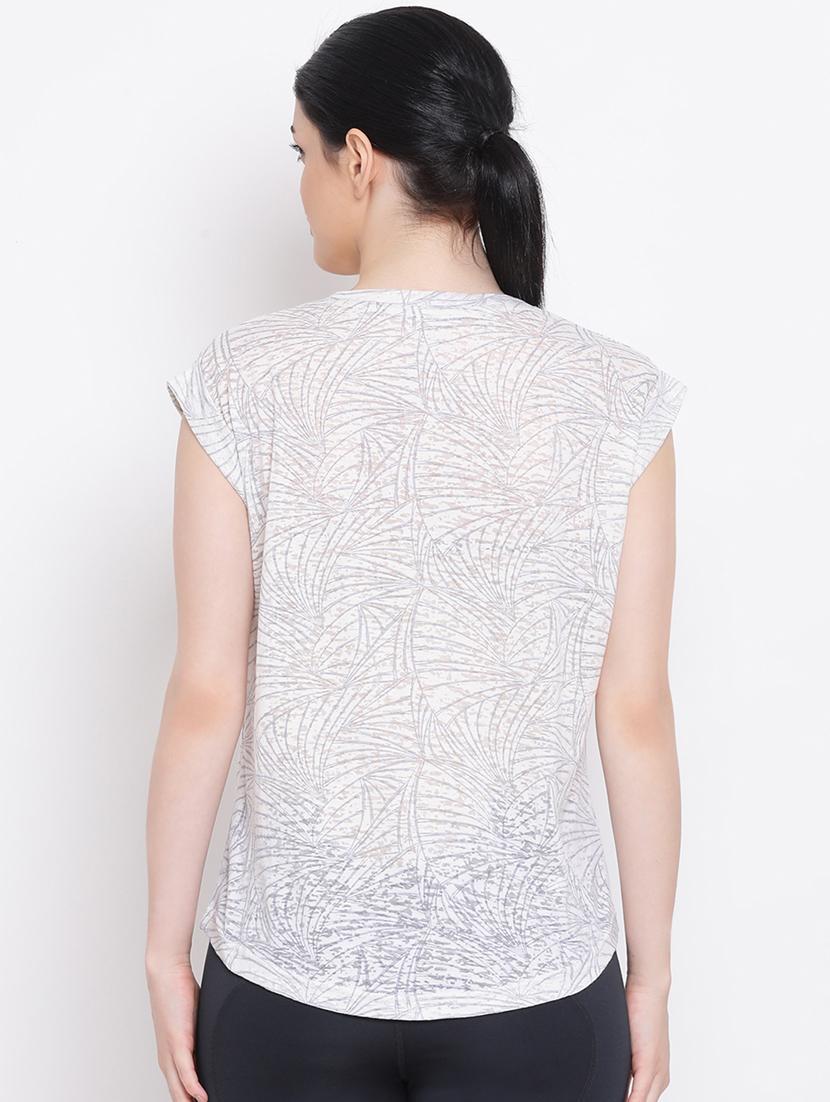 round neck printed tee - 17549353 - Zoom Image - 3
