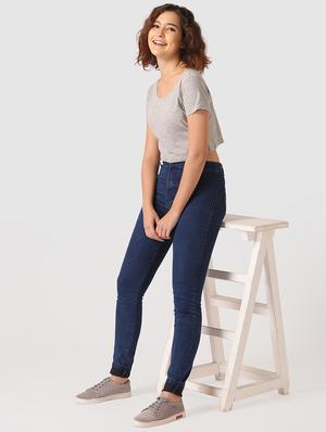 round neck crop top - 17549385 - Standard Image - 5