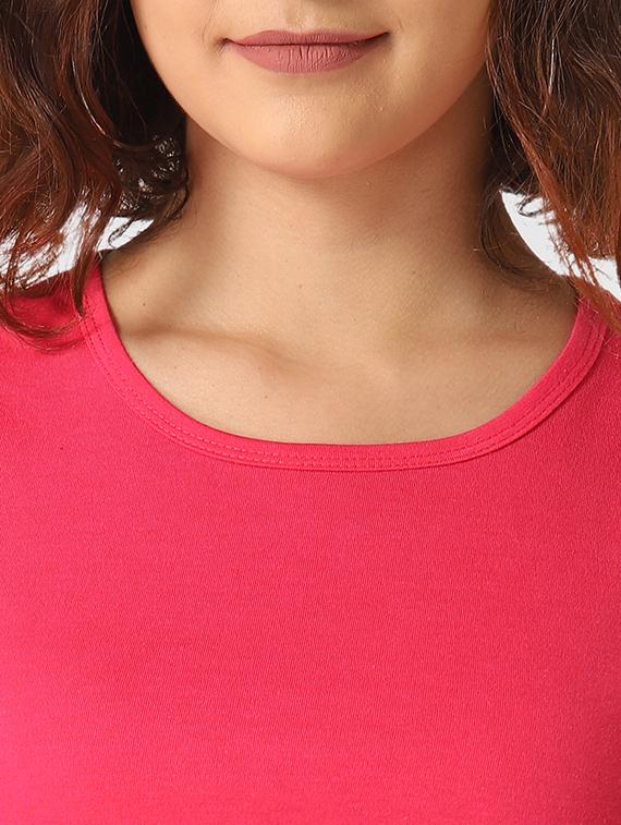 round neck crop top - 17549404 - Zoom Image - 6