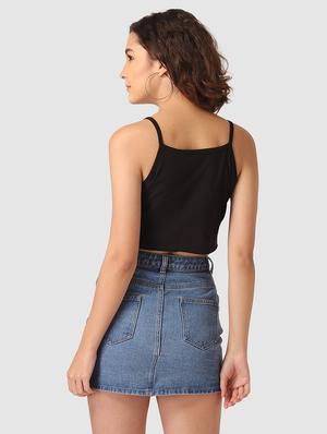 cami neck crop top - 17549409 - Standard Image - 4
