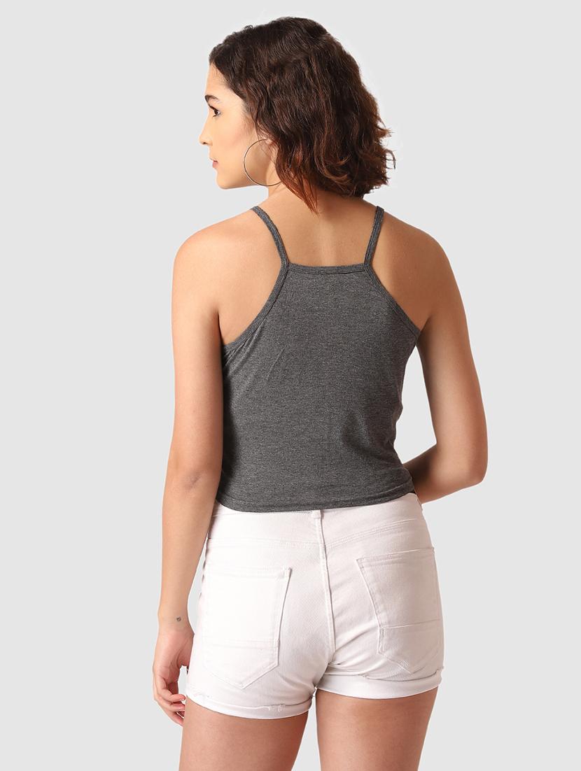cami neck crop top - 17549410 - Zoom Image - 4