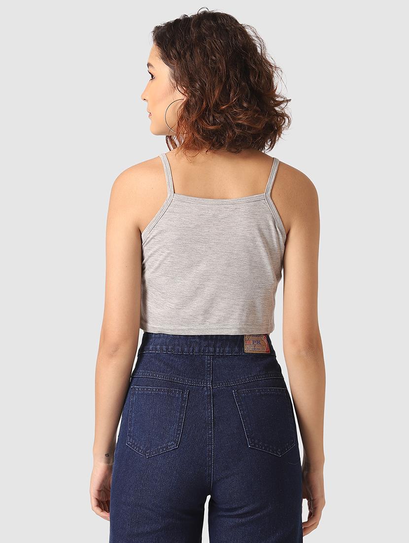 cami neck crop top - 17549412 - Zoom Image - 4