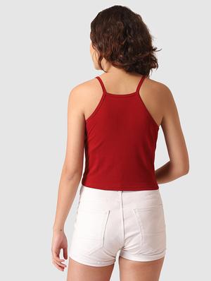cami neck crop top - 17549413 - Standard Image - 4