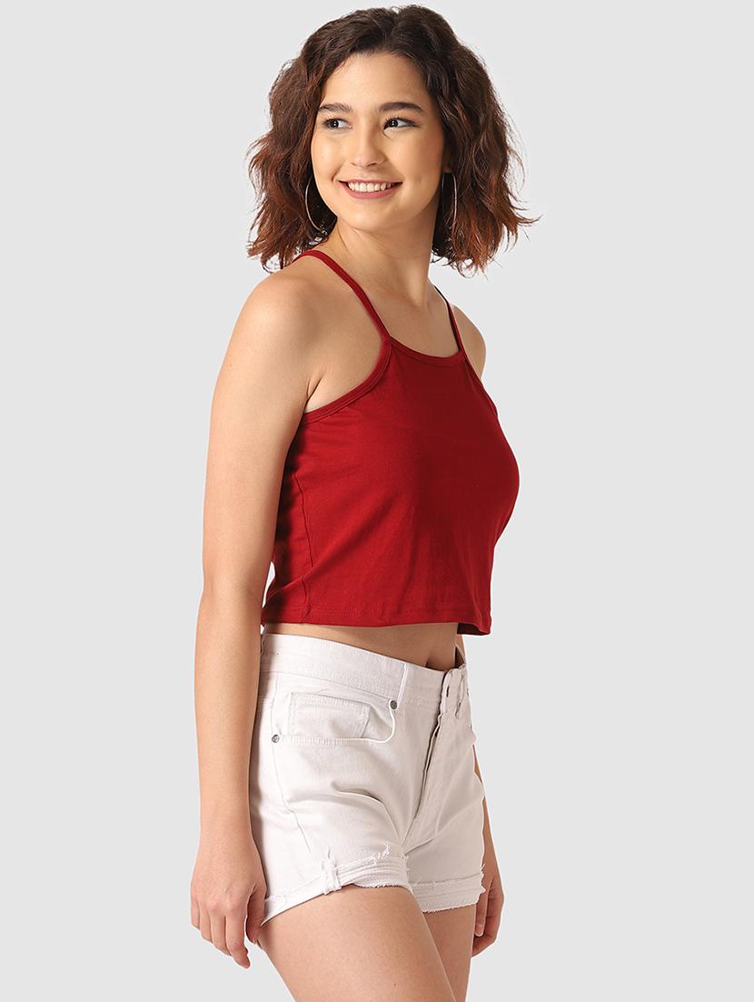 cami neck crop top - 17549413 - Zoom Image - 2