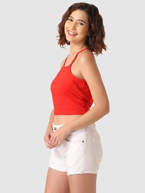 cami neck crop top - 17549415 - Standard Image - 2
