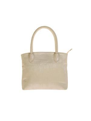 white leatherette (pu) regular handbag - 17549472 - Standard Image - 2