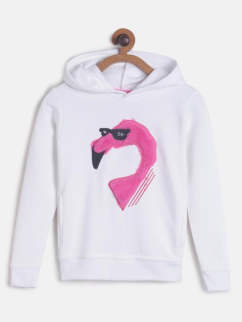 white cotton sweatshirt - 17549662 - Standard Image - 1
