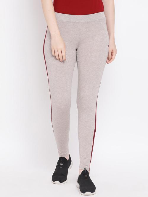 side tape sports jegging - 17549670 - Standard Image - 1