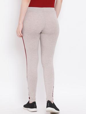 side tape sports jegging - 17549670 - Standard Image - 3