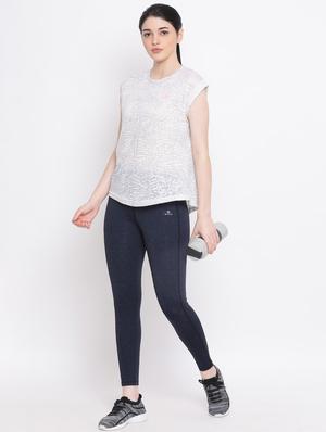 side tape sports legging - 17549672 - Standard Image - 4