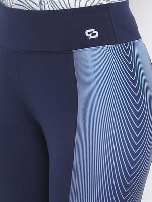 side tape sports legging - 17549676 - Standard Image - 5