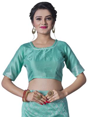 jacquard banarasi saree with blouse - 17549748 - Standard Image - 3