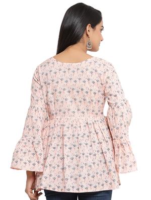 bell sleeves a-line top - 17549749 - Standard Image - 3