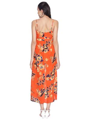 floral layered romper jumpsuit - 17549810 - Standard Image - 3