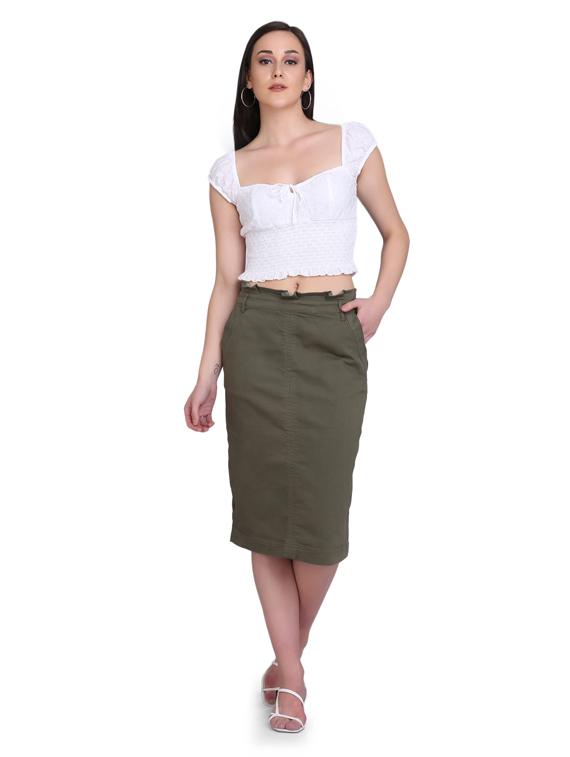smock detail crop top - 17549999 - Zoom Image - 4