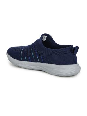 blue mesh slip on sports shoes - 17550304 - Standard Image - 3