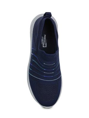 blue mesh slip on sports shoes - 17550304 - Standard Image - 4