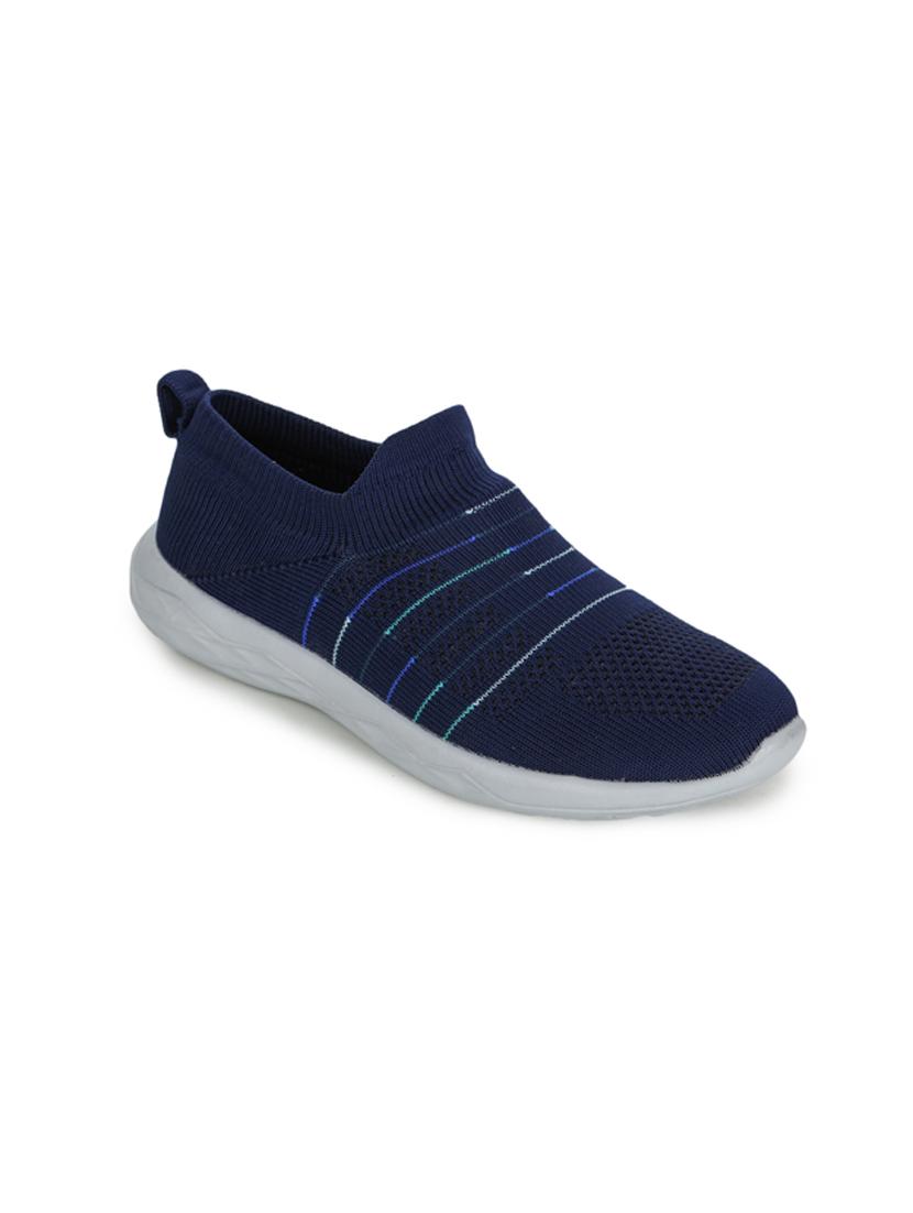blue mesh slip on sports shoes - 17550304 - Zoom Image - 1