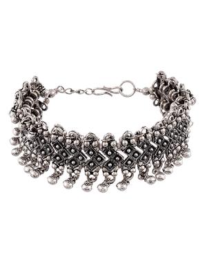silver brass cuffs bracelet - 17550380 - Standard Image - 2